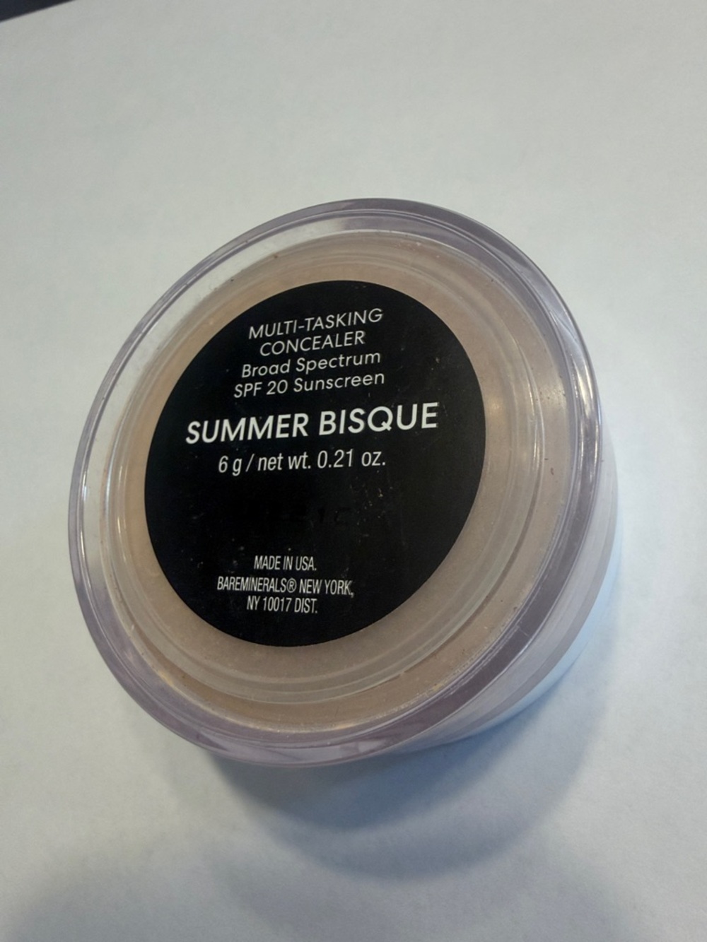 6g bareMinerals Summer Bisque Concealer - Neutral Beige